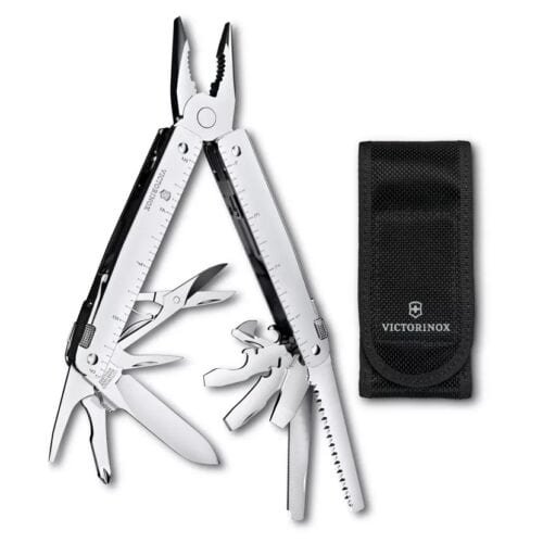 SWISSTOOL VICTORINOX 3.0327.MN MX HOJA UNA MANO FUNDA NYLON