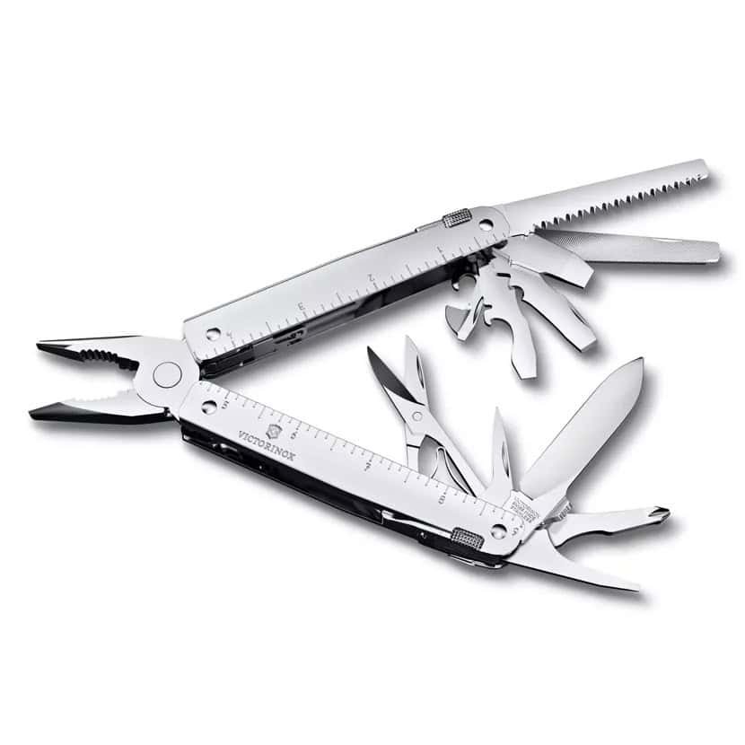 SWISSTOOL VICTORINOX 3.0327.MN MX HOJA UNA MANO FUNDA NYLON