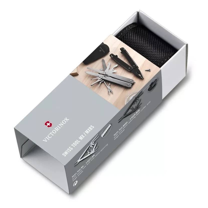 Swisstool Victorinox 3.0327.MN Mx Hoja una mano Funda Nylon