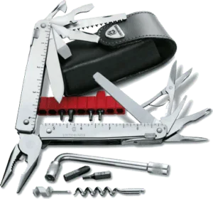 Swisstool Victorinox 3.0338.L X Plus Funda Piel 54 SWISSTOOL VICTORINOX 3.0338.L X PLUS FUNDA PIEL