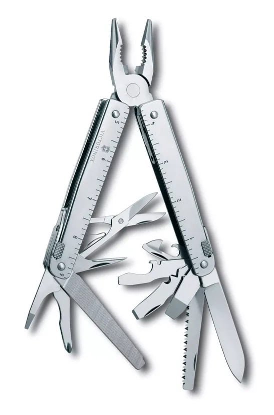 SWISSTOOL VICTORINOX 3.0338.L X PLUS FUNDA PIEL