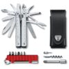 Swisstool X Victorinox 3.0339.L Plus Matraca Ratchet Funda de Piel