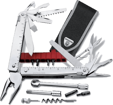 SWISSTOOL VICTORINOX 3.0339.N X PLUS MATRACA RATCHET FUNDA NYLON