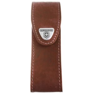 Funda para Navaja Victorinox 4.0548 de Piel Café Para Mavajas Hoja 111 mm
