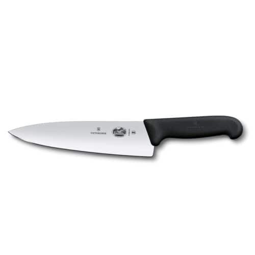 Cuchillo Victorinox 5.2063.20 Para Cocina 20 Pulgadas Fibrox Mango Negro
