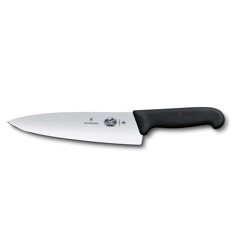 Cuchillo Victorinox 5.2063.20 Para Cocina 20 Pulgadas Fibrox Mango Negro
