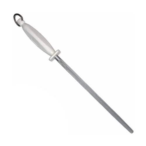 Chaira Victorinox 500537 Espiral 12 pulgadas mango blanco