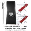 Funda Para Navaja Victorinox 500768 Hoja Larga con Bloqueo 111 mm