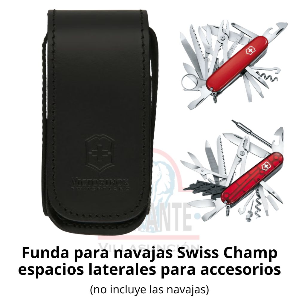 500779_1 Funda para Navaja Victorinox 500779 de Piel Para SwissChamp Espacio Para Accesorios