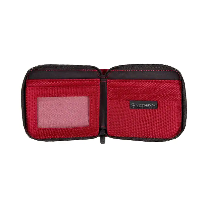 CARTERA VICTORINOX 611970 NYLON ROJA CIERRE Y RFID