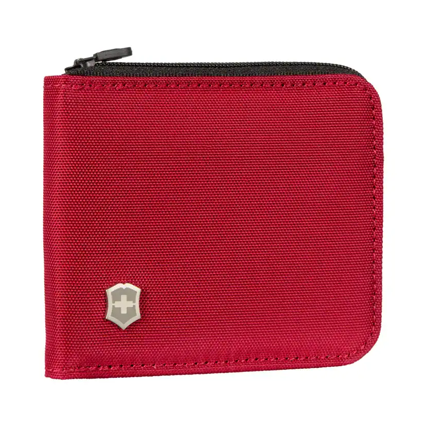 CARTERA VICTORINOX 611970 NYLON ROJA CIERRE Y RFID