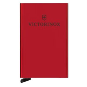 Tarjetero Victorinox 612676 Metalico Protección Rfid Rojo
