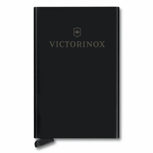 TARJETERO VICTORINOX 612677 METALICO PROTECC. RFID NEGRO