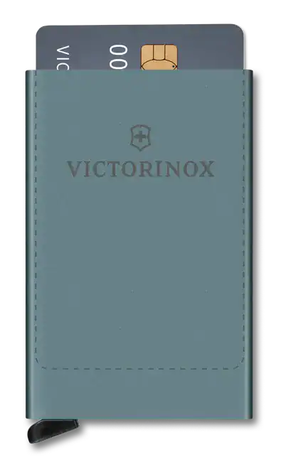 TARJETERO VICTORINOX 612679 METALICO PROTECC. RFID GRIS