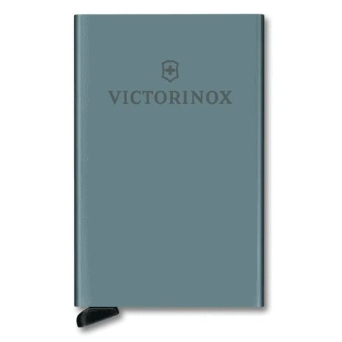 TARJETERO VICTORINOX 612679 METALICO PROTECC. RFID GRIS