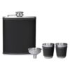 Licorera Acero 192 ml Embudo y Dos Vasos 87200 Caja Presentación para Regalo