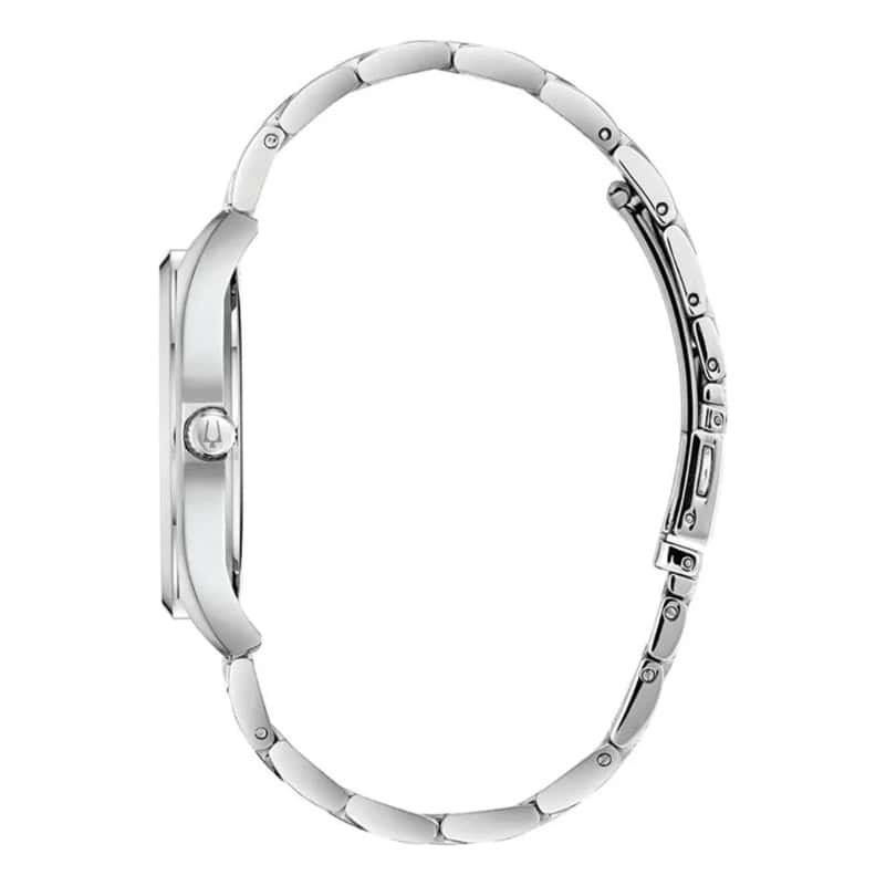 102576 BULOVA 96L272 RELOJ DE PULSO DAMA ACERO CAR GRIS 96L272