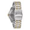 102574 BULOVA 98B394 RELOJ DE PULSO CABALLERO ACERO COMB CAR NEGRA BISEL GIRATORIO 98B394 Para Hombre