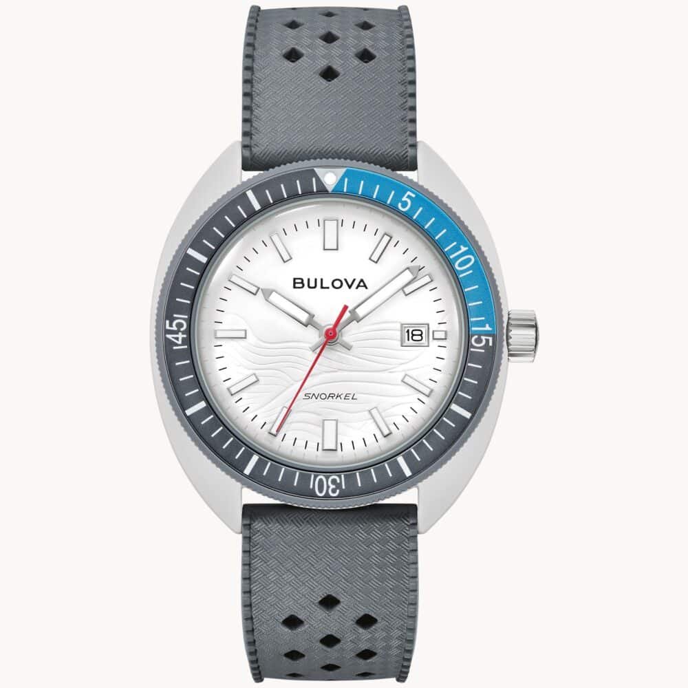 RELOJ BULOVA 98B449 SNORKEL TIBURÓN BLANCO