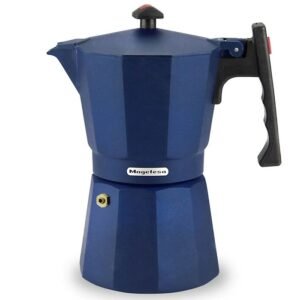 CAFETERA ITALIANA 6 TAZAS AZUL6 MOKA MAGEFESA