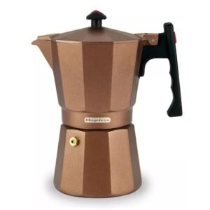 CAFETERA ITALIANA 6 TAZAS MARRON6 MOKA MAGEFESA