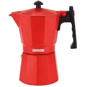 Cafetera Italiana 6 Tazas RED6 Moka Magefesa 654 CAFETERA ITALIANA 6 TAZAS RED6 MOKA MAGEFESA