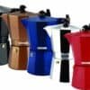 Cafetera Italiana 6 Tazas AZUL6 Moka Magefesa