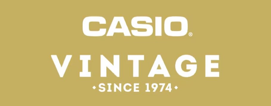 CASIO VINTAGE LOGO