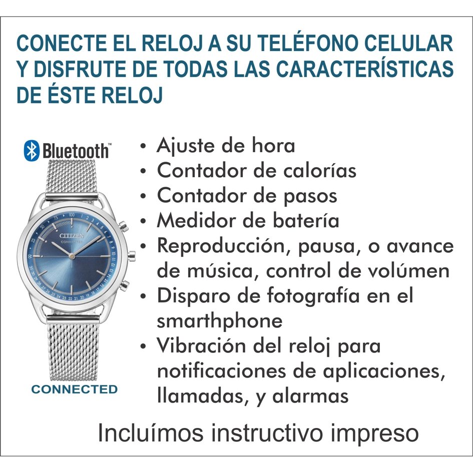 Reloj Citizen Smartwatch C061413 / HX0000-59L para mujer Bluetooth Eco-Drive