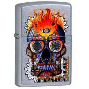 Encendedor Zippo Diseña Tu Mexico MZ207-MEX02 Dia De Muertos