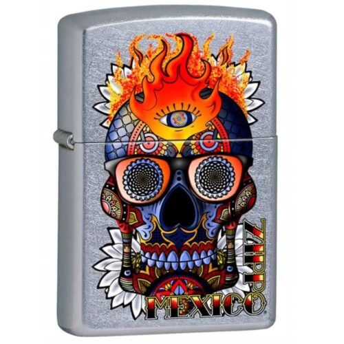 MZ207-MEX02 Encendedor Zippo Diseña Tu Mexico MZ207-MEX02 Dia De Muertos