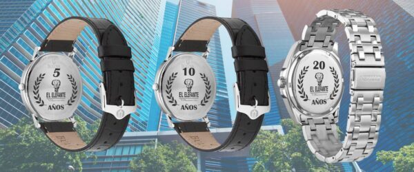 RELOJES CON LOGOTIPO 1 PC