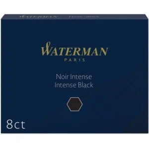Cartucho para Pluma Fuente Waterman S0110850 Negro caja 8 piezas 604 Cartucho para Pluma Fuente Waterman S0110850 Negro caja 8 piezas