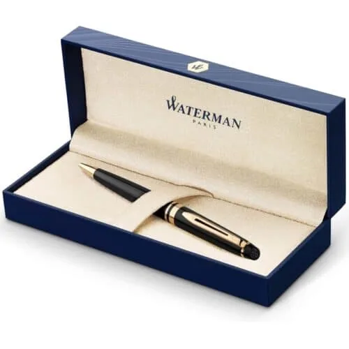 Bolígrafo Waterman S0951700 Expert Laca Negra GT