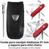 Funda para Navaja Victorinox V0000842 de Nylon para Navajas Tamaño Mediano