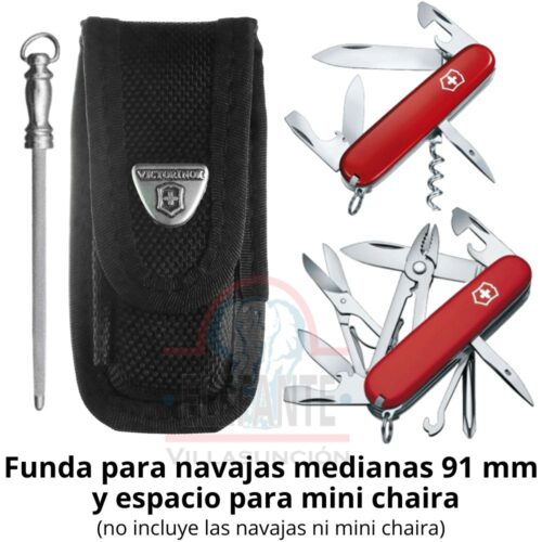 Funda para Navaja Victorinox V0000842 de Nylon para Navajas Tamaño Mediano