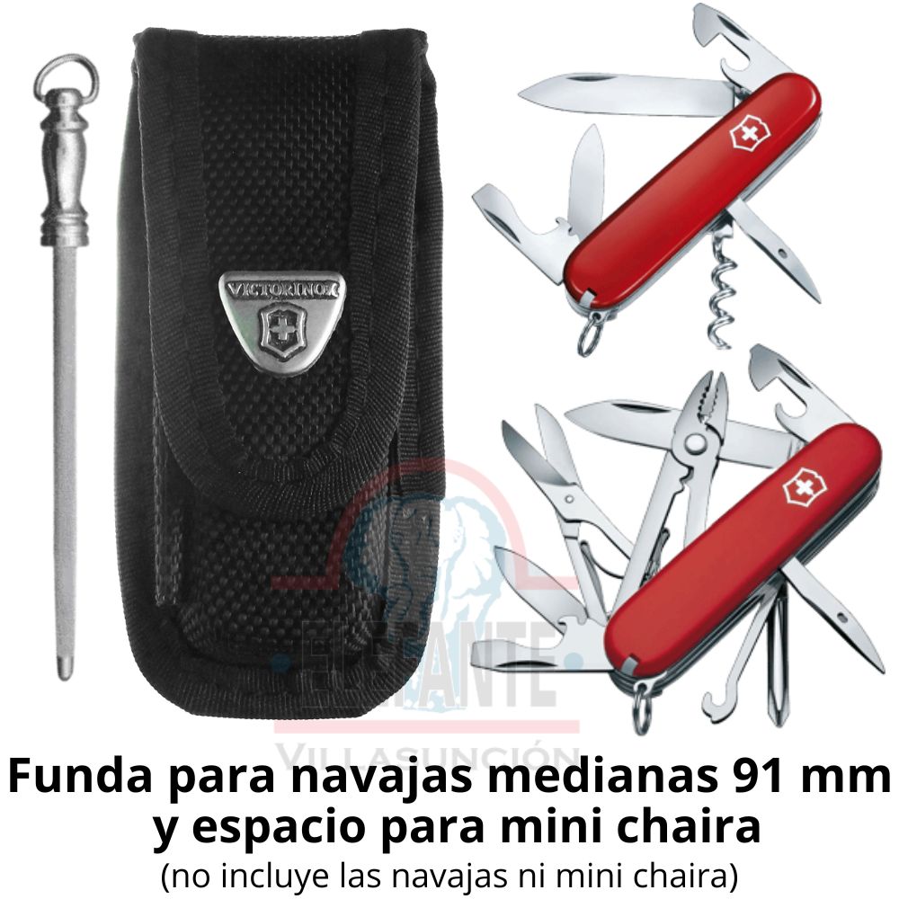 Funda para Navaja Victorinox V0000842 de Nylon para Navajas Tamaño Mediano