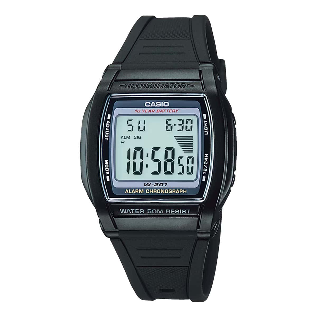 RELOJ CASIO W-201-1AVCF