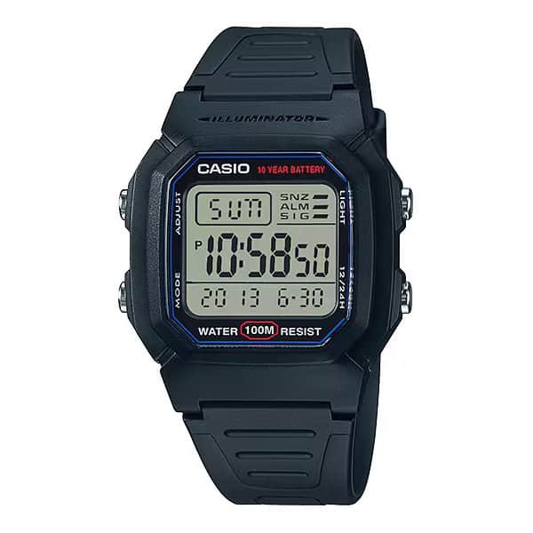 RELOJ CASIO W-800H-1AVCF
