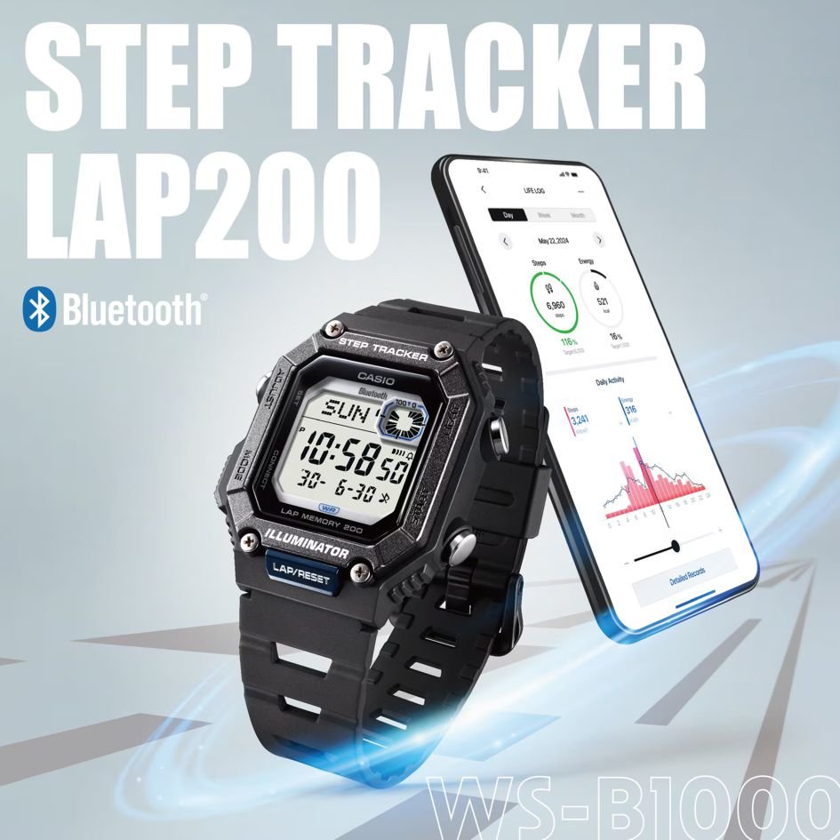 Reloj Casio WS-B1000-1AVC Bluetooth