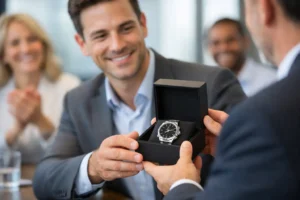 Reconocimientos con reloj corporativo: cuándo sí